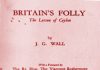 Britain’s Folly : The lesson of Ceylon