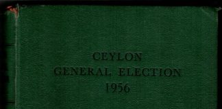 Ceylon General Election 1956