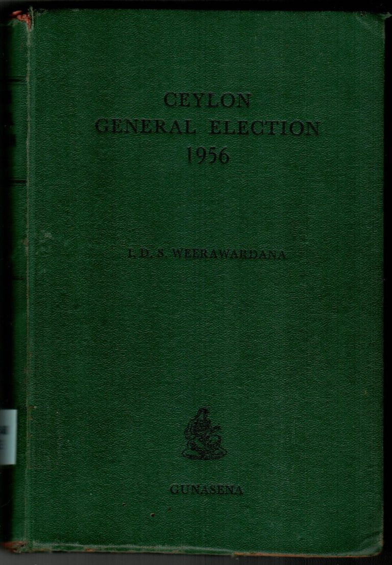 Ceylon General Election 1956