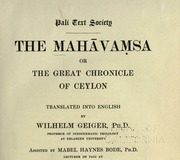 The Mahawamsa : The great chronicle of Ceylon