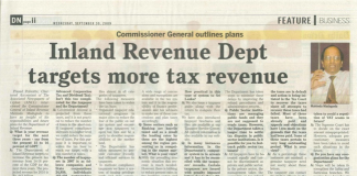 An interview with the Commissioner General of Inland Revenue Department.