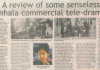 A review on Sinhalese commercial television dramas