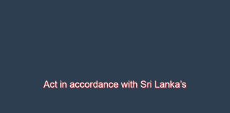 Act in accordance with Sri Lanka’s constitution, EU tells Sri Lanka Govt