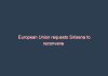 European Union requests Sirisena to reconvene the Parliament immediately.