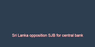 Sri Lanka opposition SJB for central bank accountability, reform: Sajith