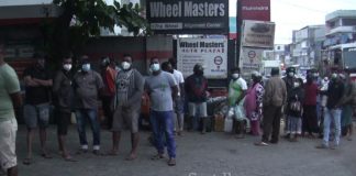 Energy Ministry assures of fuel shipments; public seen queued up in staggeringly long lines at stations