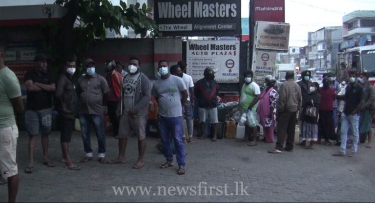 Energy Ministry assures of fuel shipments; public seen queued up in staggeringly long lines at stations