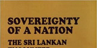 Sovereignty of a Nation – The Sri Lankan Encounter