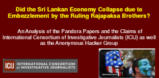 Did the Sri Lankan Economy Collapse due to Embezzlement by the Ruling Rajapaksa Brothers?