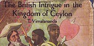 The British intrigue in the Kingdom of Ceylon