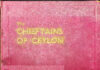 The Chieftains Of Ceylon