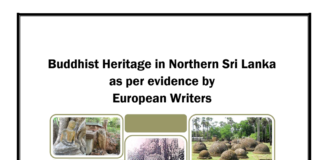 Buddhist Heritage in Northern Sri Lanka as per evidence by European Writers