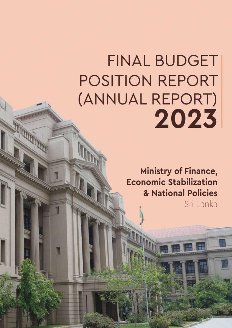 Final Budget Position Report 2023