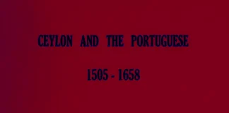 CEYLON AND THE PORTUGUESE